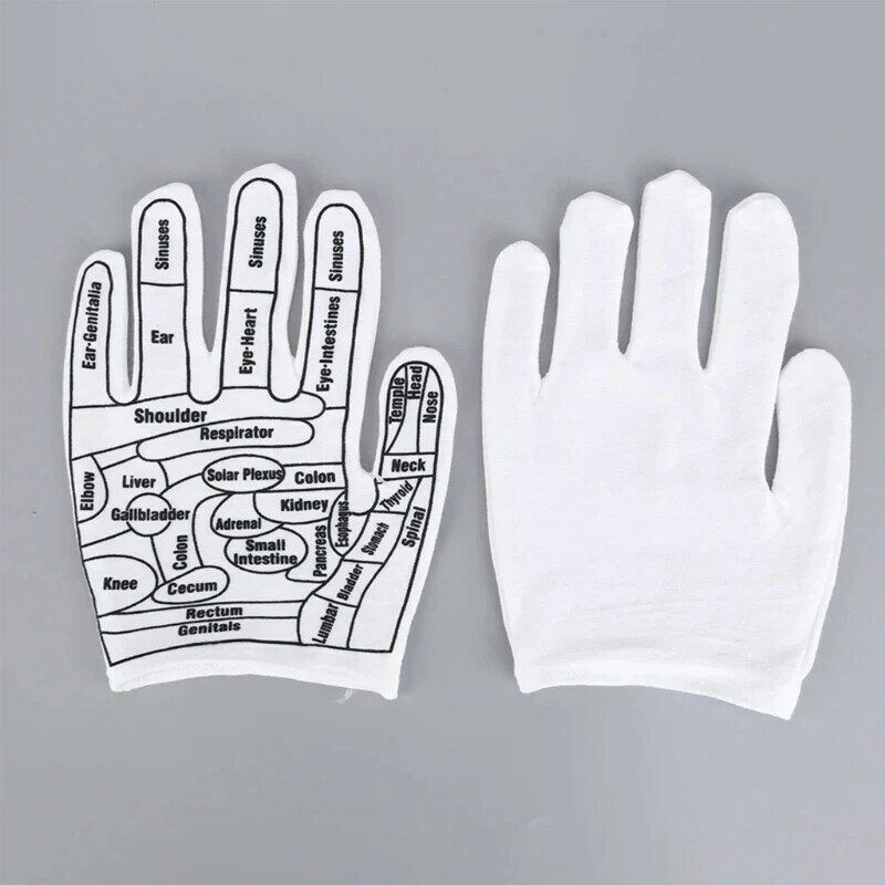 Перчатки для акупрессуры, рефлексотерапии, перчатки для акупунктуры, перчатки для акупунктурного массажа