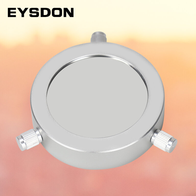EYSDON 천체 망원경용 태양 필터 2.0 버전, 고정 범위 태양 관측 복합 필름, 64-90mm-#90572