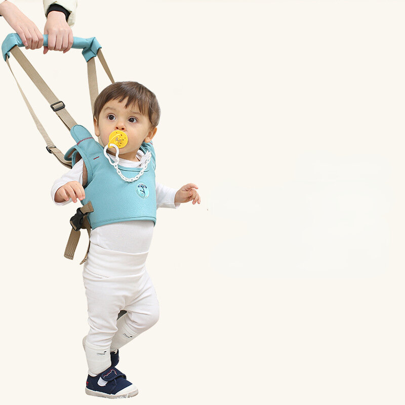 아기 워커 스트랩 사계절 범용 통기성 유아 활동 하네스, 8-18 월 다기능 바구니 유형 유아 벨트