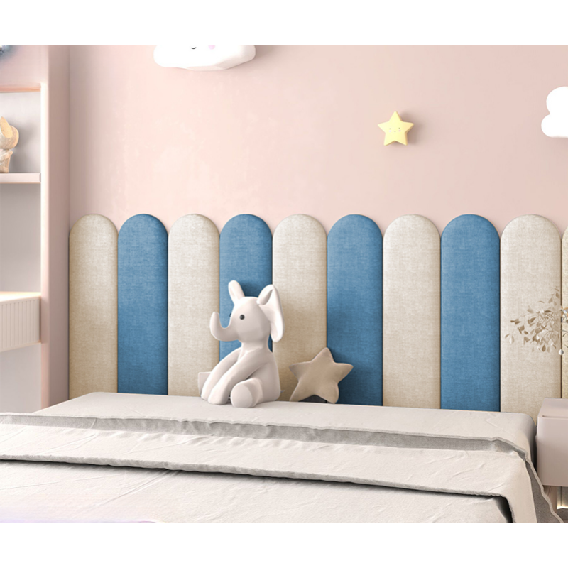 ملصقات سرير اللوح الأمامي لغرفة النوم ، ديكور المنزل ، لوحة الحائط ، حجم الملك والملكة ، Cabecero Cama 135