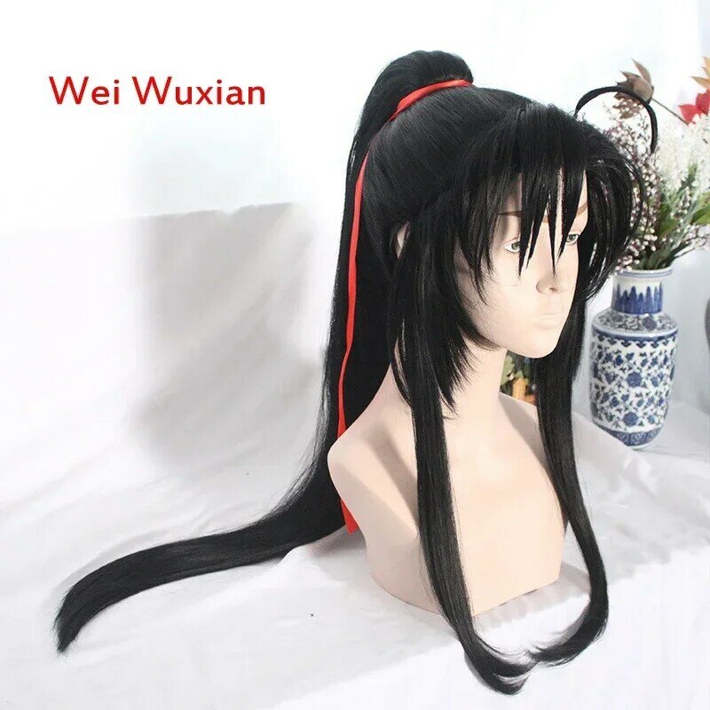 Mo Dao Zu Shi Cosplay Grandmaster of Demonic Cultivation Costume Men Anime Wei wuxian Wig shoes Flute Wei Wuxian Young
