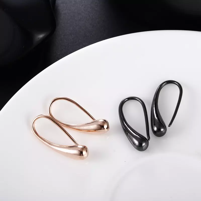 new hot sale 925 Sterling Silver Earring High Quality Fashion Woman Jewelry Water droplets Earrings hook Holiday Gifts