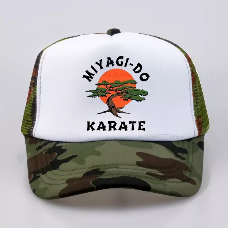 Miyagi Do Jo Baseballpet-Geïnspireerd Door Karate Kid Grappige Mannen Hoed Boksen Sport Ademende Mesh Hoed Zomer Coole Snapback Hoeden