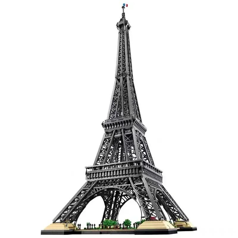 Nowość 2024 W magazynie 1.5M Wieża Eiffla 10307 10001 sztuk PARIS Architektura Model Zestaw klocków do budowy Zestaw zabawek dla dorosłych i dzieci Zestaw upominkowy