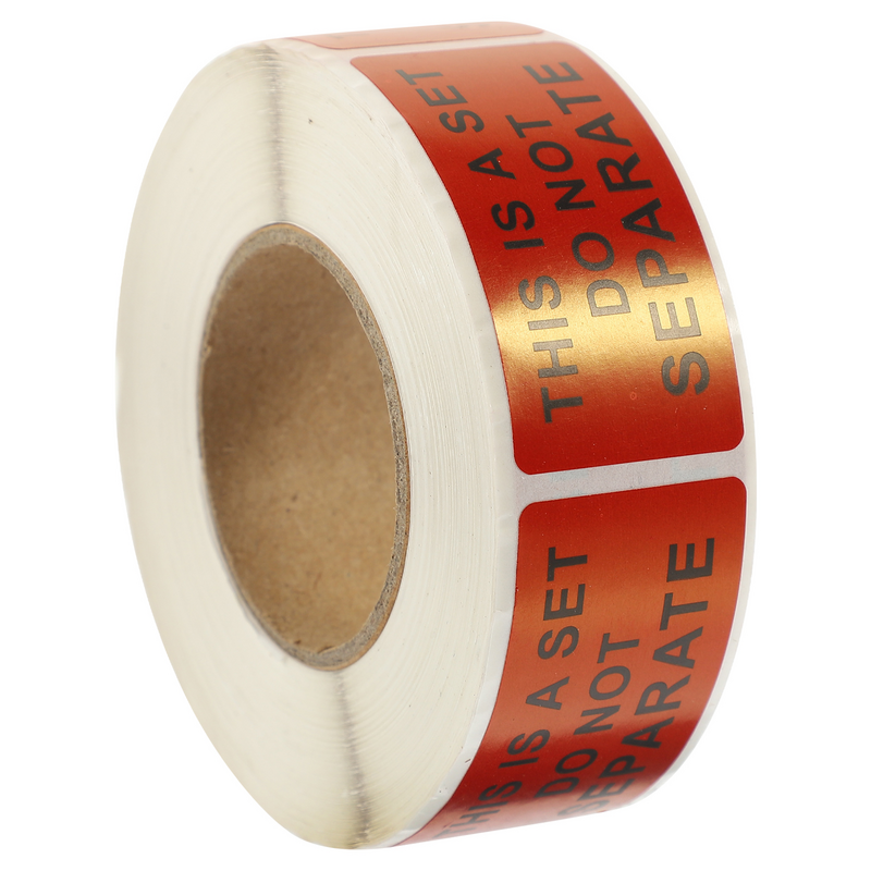 1 Roll of Adhesive Shipping Sticker This is a Set Do Not Separate Warning Label Decal
