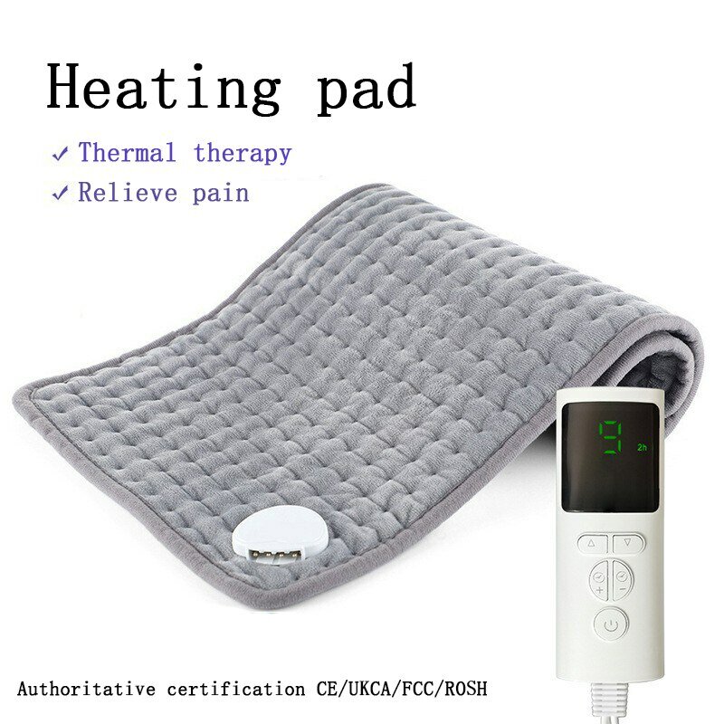 Almohadilla térmica eléctrica multifuncional para tratamiento en el hogar, manta de calefacción, cojín inteligente de temperatura constante