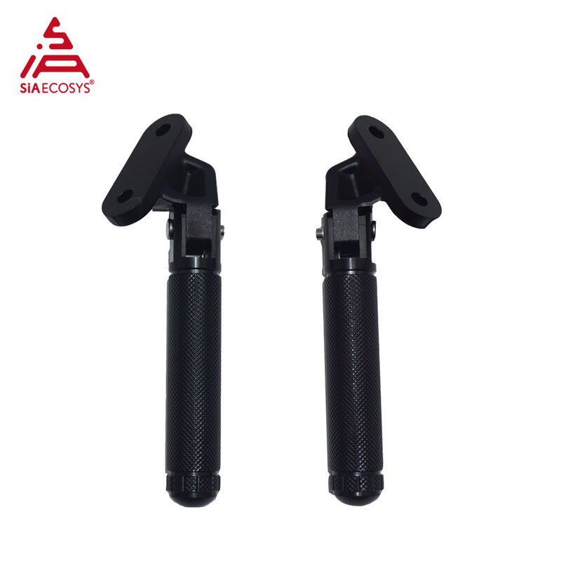SIAECOSYS Folded Footpeg 2Pcs/Pair for Electric Bicycle Scooter Motorcycle