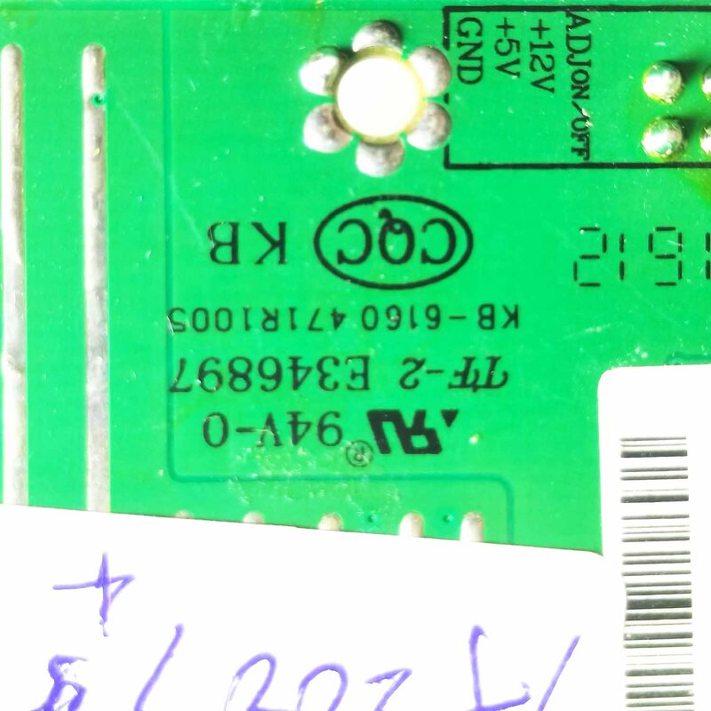 Płyta LED o wysokim napięciu E346897 4710-B33620-A1223K11 K-XL-OB1 o stałym prądzie