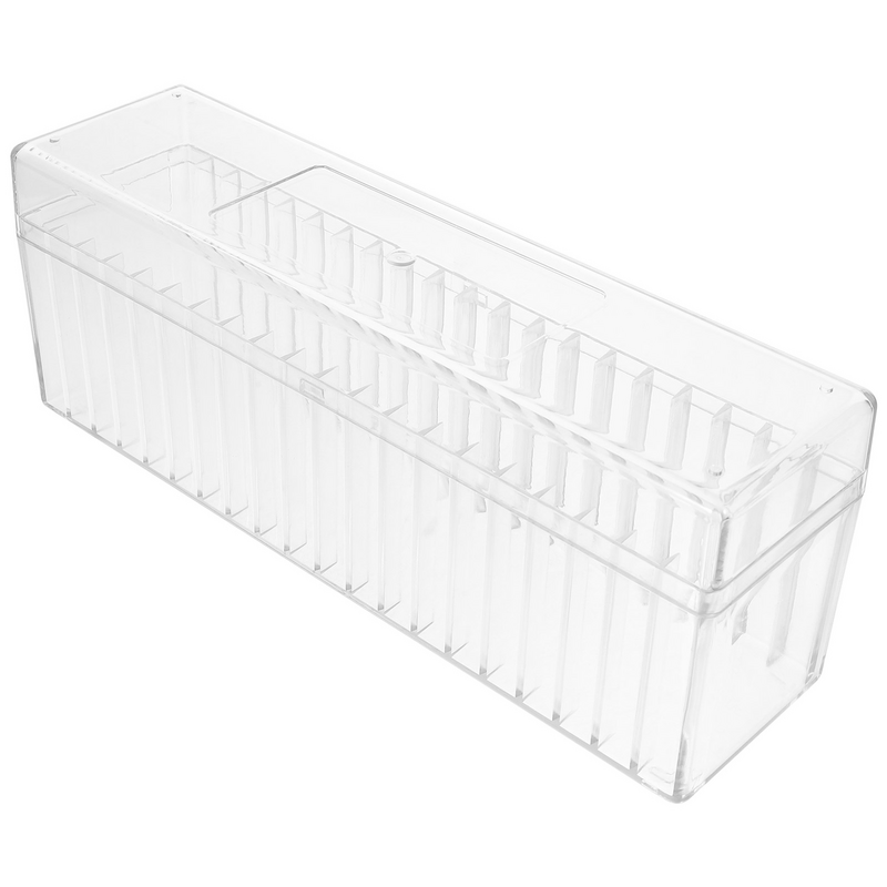 Plastic Coin Storage Box Clear Coin Holder 20-Slots Coin Display Box Commemorative Coin Box