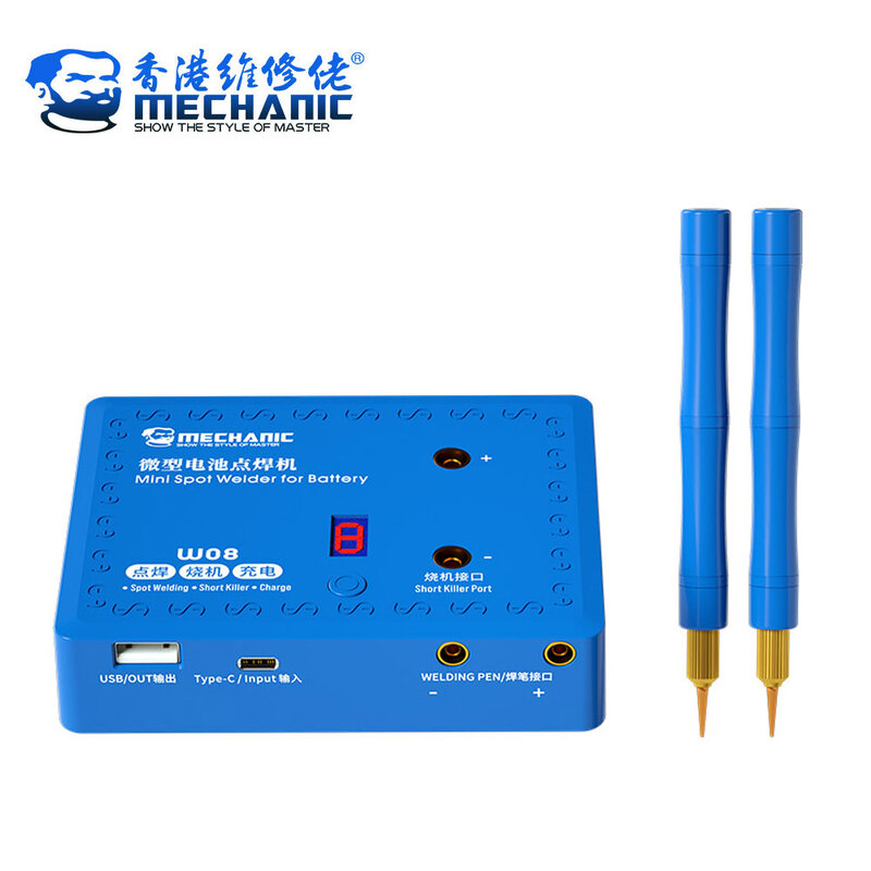 Monteur W08 Batterij Laspen Multi-Functionele Mobiele Stroom Circuit Detector Telefoon Reparatie Korte Killer Elektrische Lasmachine