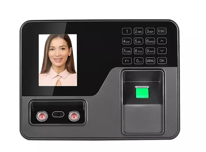 Studente dipendente riconoscimento facciale macchina per la presenza biometrica dell'impronta digitale registrazione del tempo sistema di controllo accessi WIFI