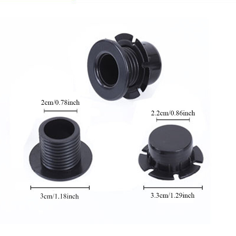 New 1 Pair 2 Pc Spare End Screws Caps Replacement for Obag Accesorios O Bag Handles Rope or Leather Handle