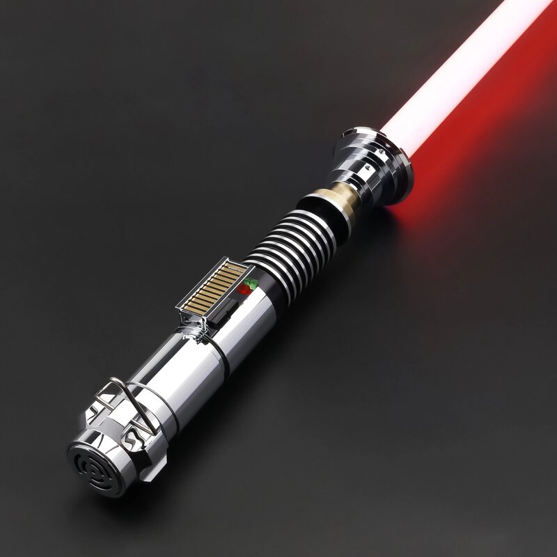RGB Metal Lightsaber Cosplay laserowy miecz zabawka FX pojedynek lekki miecz ładowanie ciężki Dueling 5 zestaw dźwięk 12 zmiana koloru