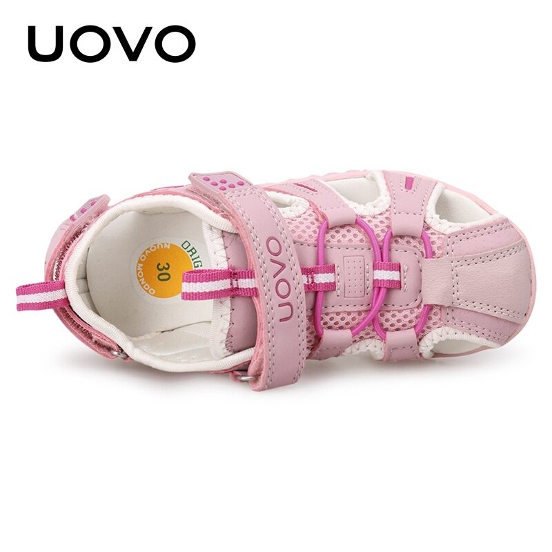 Uovo Neuankömmling 2024 Sommer Strands chuhe Kinder geschlossene Zehen Kleinkind Sandalen Kinder Modedesigner für Mädchen #24-38