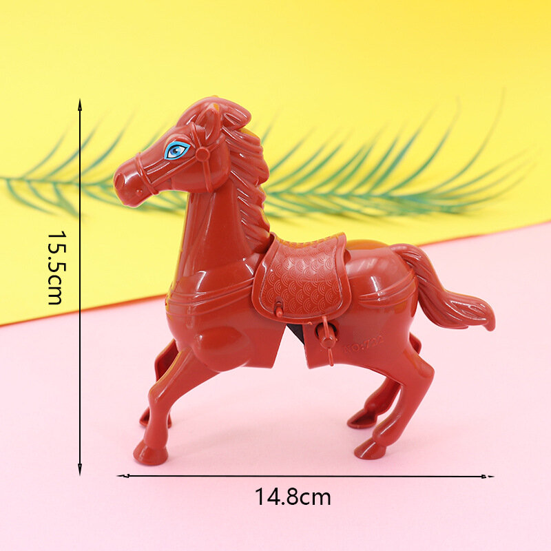 Chain Up Jumping Horse Children's Puzzle Toys up Nostalgia Toys Hot Sale Children's Gifts