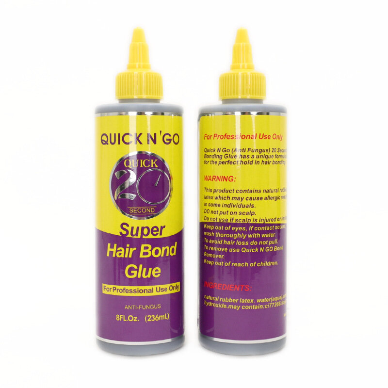 Hair Weft Bonding Glue para Lace Front Wig Extensões de cabelo, Super adesivo, Bond Glue apenas para uso profissional