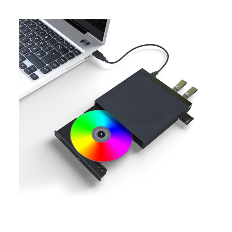 CD externo e DVD Player para PC portátil, unidade óptica, USB 3.0