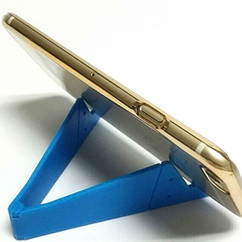 Universal Adjustable Phone Stand V-Shape Foldable Cell Phone Holder Mount for Smartphone Tablet
