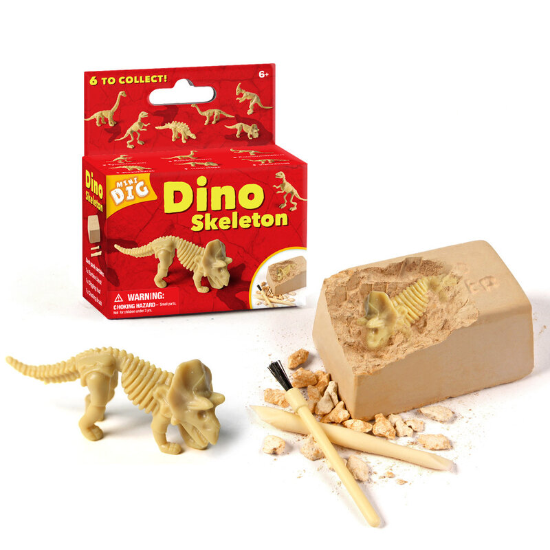 석고 블록 파기 펭귄 장난감, 공룡 모델, 과학 탐험, 채굴 장난감, 어린이 선물, 퍼즐 교육, 1 개