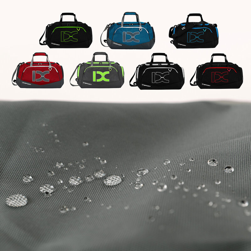 IX Men Women Fitness Training Dry Wet Gym Bags Waterproof Travel Shoulder Bag Outdoor sac de sport Handbag 40L Large Capacity