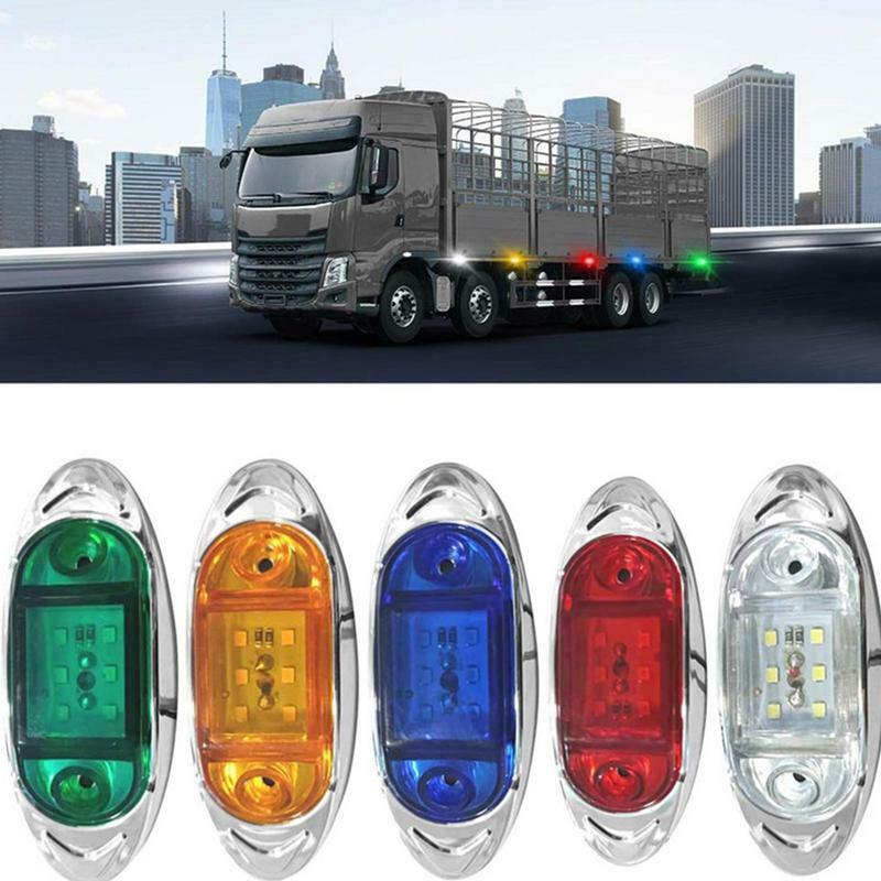 1 шт., фонарь для прицепа, светодиодная лампа, аварийный свет, сигнальные лампы, индикатор для автобуса, внедорожника, грузовика, прицепа