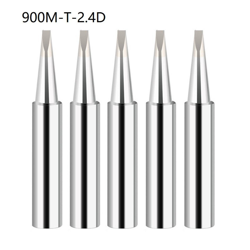5Pcs 900M-T Kupfer Löten Eisen Tipps IST/I/B/K/SK/2,4 D/3,2 D/1C/2C/3C/4C Blei-Freies Schweißen Tipps Kopf