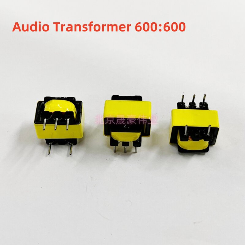 Transformador de Audio de 10 piezas, 600:600, transformador de aislamiento de Audio 1:1, transformador pequeño de 5 pines, pin duro