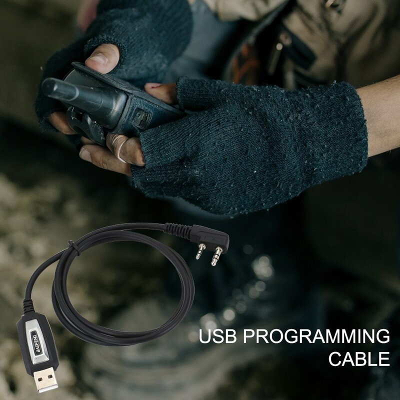 Cable de programación Usb para Baofeng Uv-5R/Bf-888S, controlador de Cd, transceptor de mano, entrega rápida, nuevo