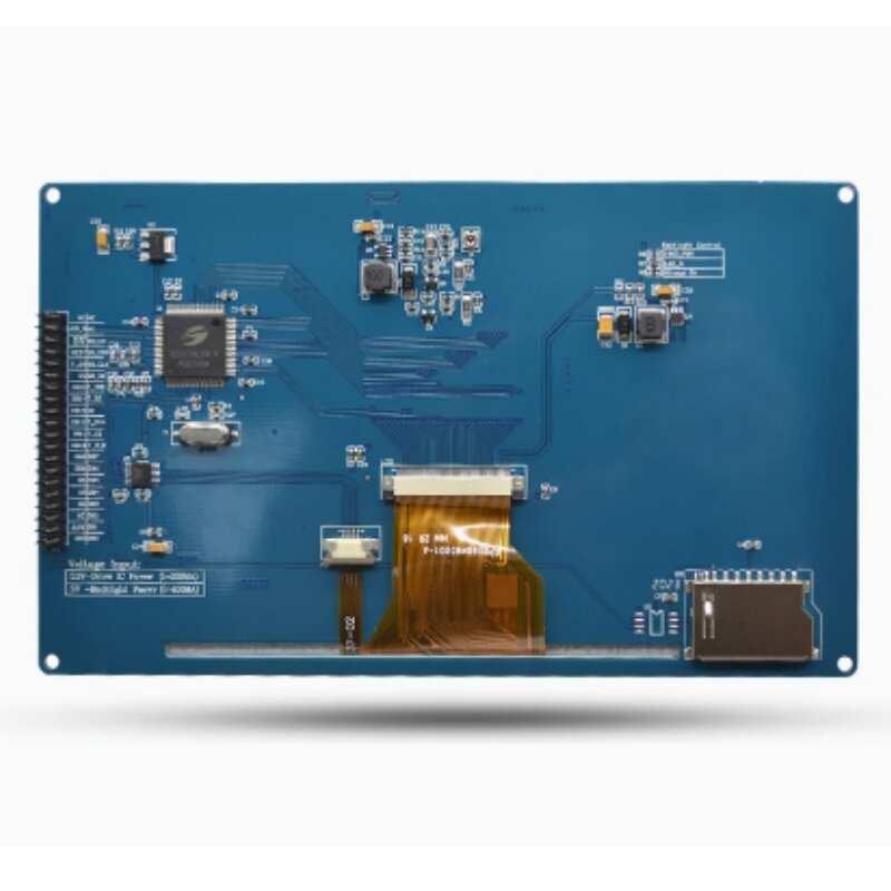 Modul TFT 7 inci ssd2009 51 pengontrol mikro drive resolusi mewah 800*480 AVR/STM32