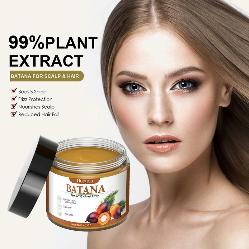 120g Batana Oil Hair Conditioner Oil Hair Treatment Hair Mask Moisturize And Repair Hair Root for hair growth Healthier Hai M4L5