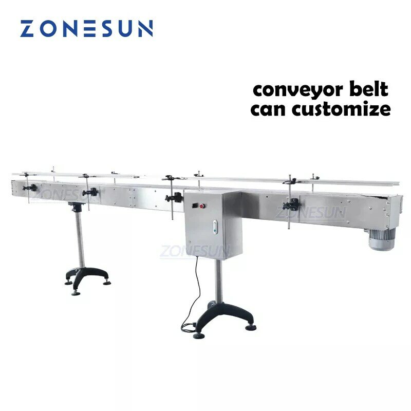 ZONESUN ZS-CB150อัตโนมัติขนาดเล็กสำหรับสายพานลำเลียงราคาเครื่องเข็มขัดอุตสาหกรรมระบบ