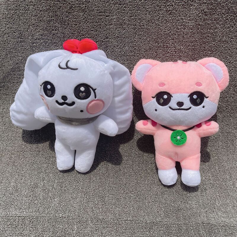 Kpop IVE Cherry Plush Kawaii Cartoon Jang Won Young Plushies Doll Cute Stuffed Toys Pillows Home Decoration Gifts 아이브