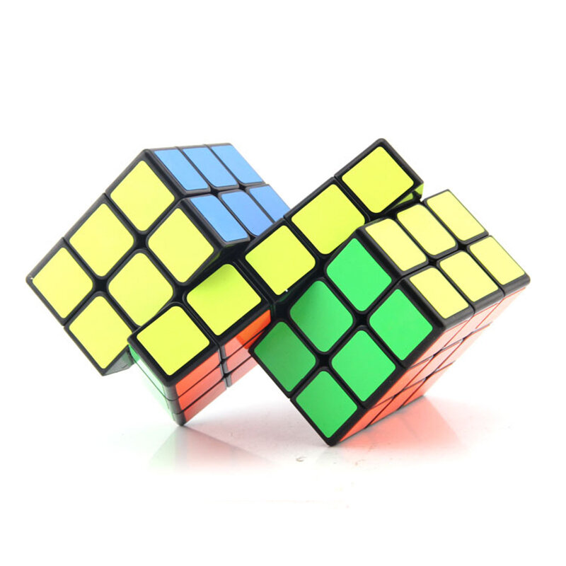 Cubo mágico de 3x3 para niños, juguete de rompecabezas de 3x3x3, juguetes coloridos con bandas, regalos para niños