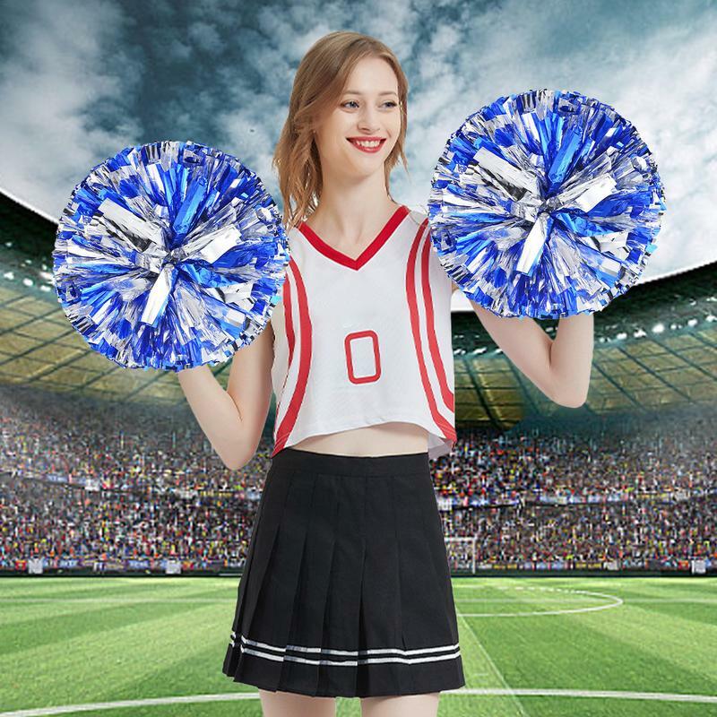 Kompetisi pegangan bunga Cheerleader Pom Pom pemandu sorak bola penghias klub perlengkapan olahraga