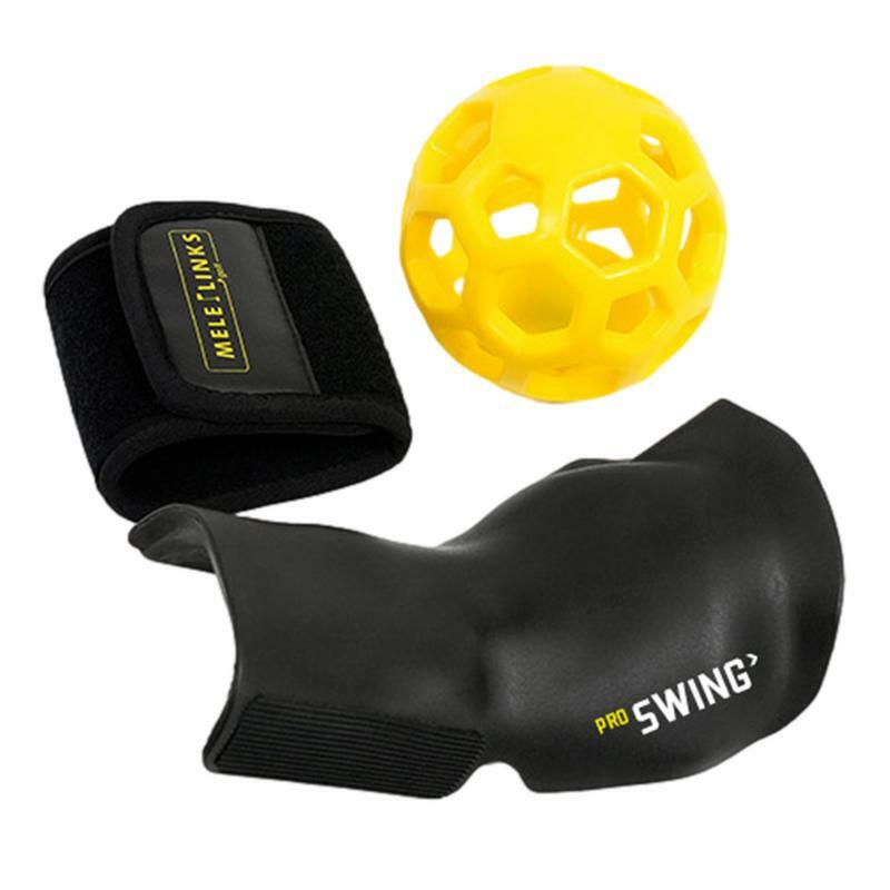 Portable Golf Swing Trainer Ball With Wrist Braces Golf Swing Posture Corrector Training Aid Balls Golf Wrist Brace Band Trainer