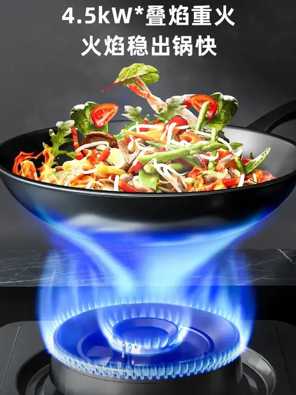 Stainless Steel Gas Stove Double Stove Household Liquefied Gas Stove Built-in Natural Gas  Cooker commercial  fogao cooktop