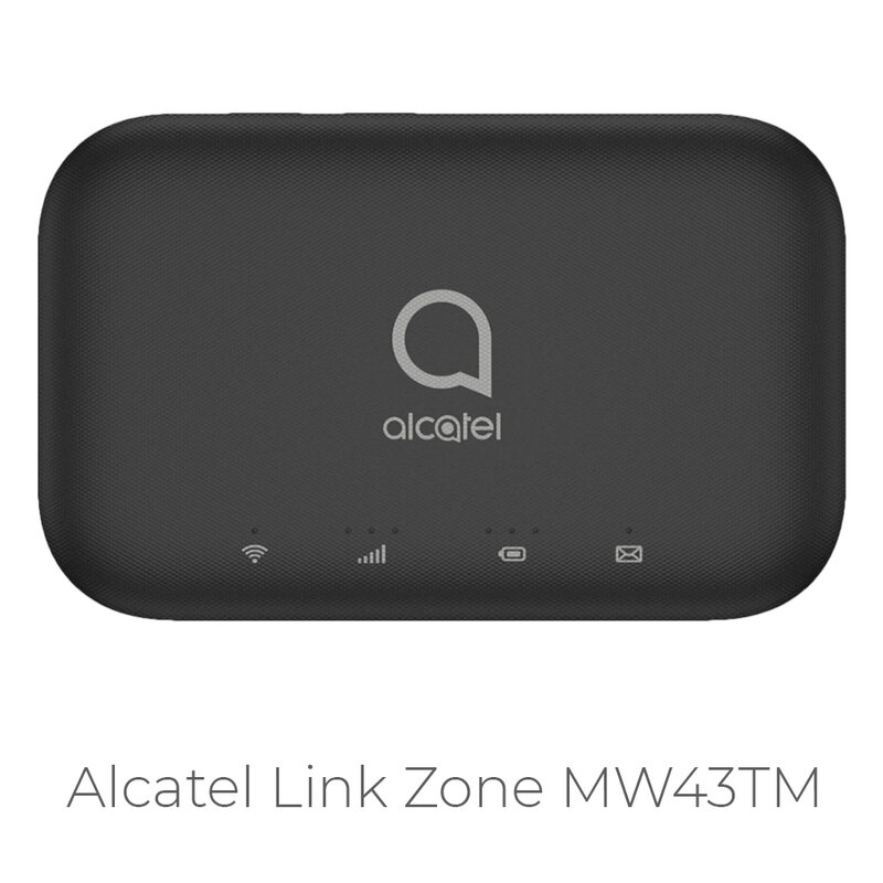 Alcatel linkzone 2モバイルホットスポット、mw43tm (t-mobileロック解除)