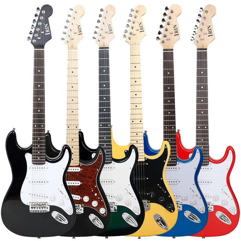 ST Electric Guitar 6 String 39 Inch 21 Frets Basswood Body Electric Guitar Guitarra With Speaker Guitar Parts & Accessories