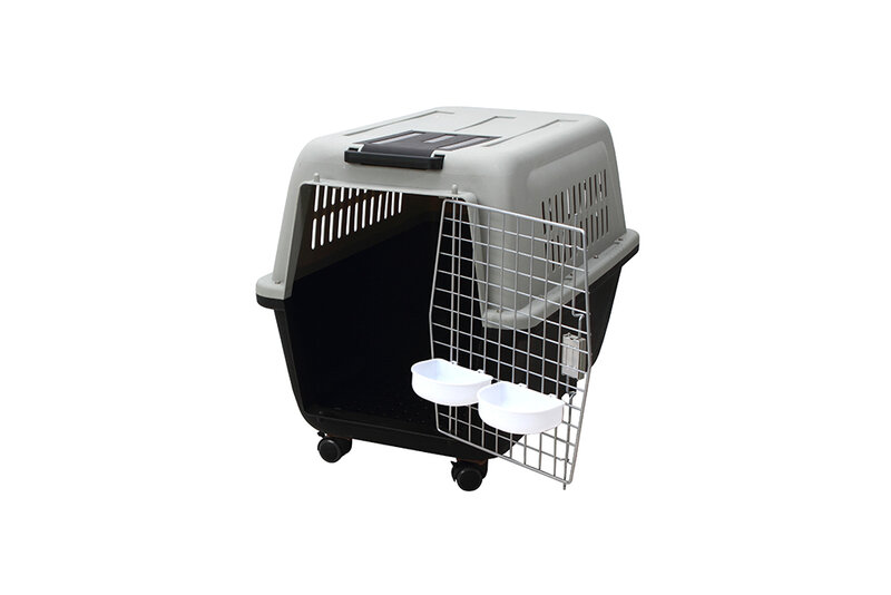 Large Plastic Dog Pet Travel Cage And Carrier For Big Dogs