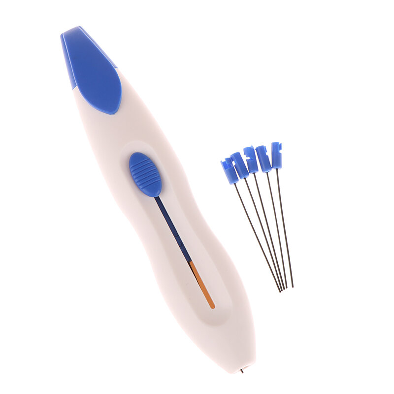 Aguja de monofilamento para diabéticos azules, herramienta de aguja de monofilamento nervioso, sonda de filamento Distal simétrica, accesorios de línea base de retracción