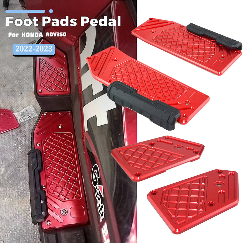 MKLIGHTECH For HONDA  ADV350 ADV 350 Motorcycle Accessories Footrest Foot Pads Pedal Plate Pedal Pad  New 2022-2023