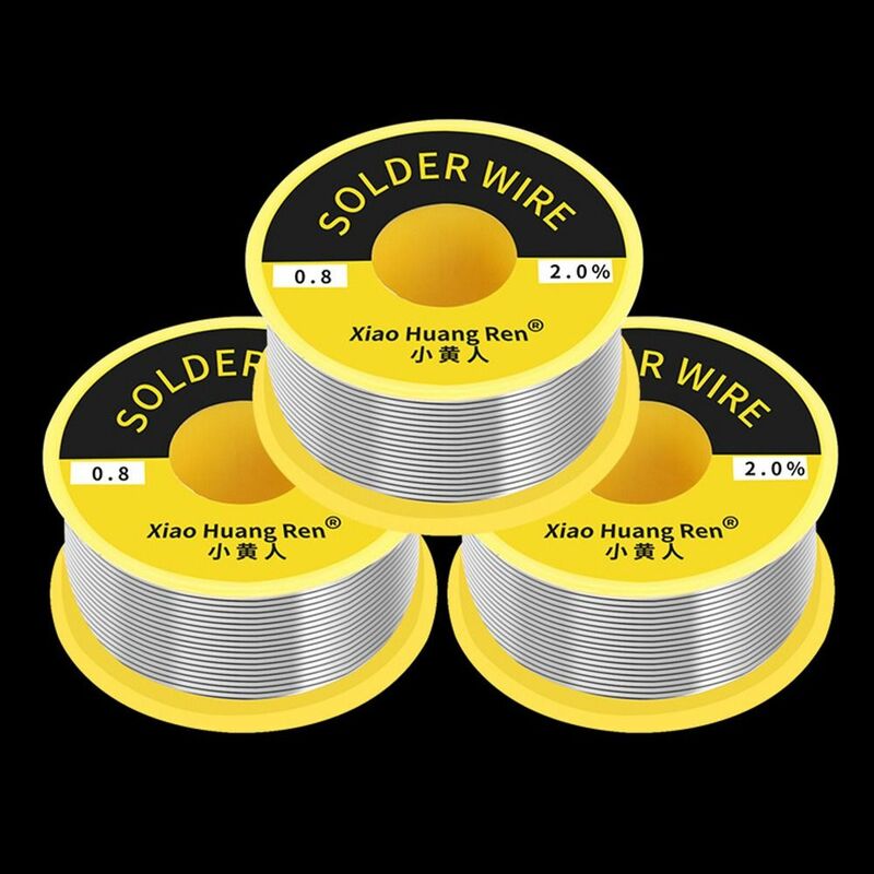 50g 0.5/0.6/0.8/1/1.2mm Welding Wire No-clean Low-melting Soldering Wire Roll FLUX 2.0% Rosin Corel Solder