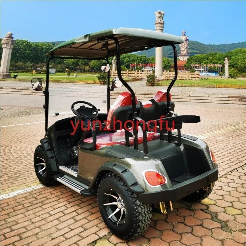 Scenic Spot Sightseeing Car Four-Wheel off-Road Vehicle Battery Cruise  Real Estate Reception  Electric Golf t