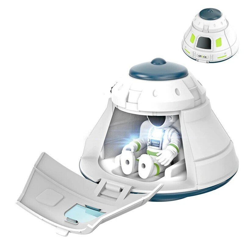 Akuusto optyczne zabawki kosmiczne Model promu powietrznego stacja kosmiczna seria rakiet Puzzle dla chłopców zabawka samochód prezent