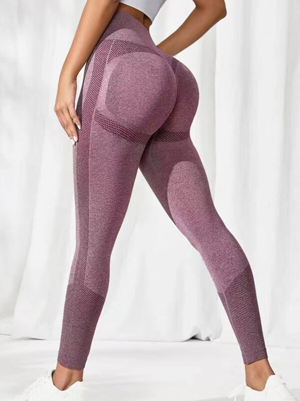 Fitness Leggings Women Clothes Gym Yoga Pants Sports Exercise Stretchy High Waist Athletic Leggins Activewear Seamless Jeggings