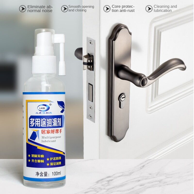 100ml Powerful Cleaner Rust Remover Spray Derusting Spray Car Maintenance Household Cleaning Tool Anti-rust Lubricant