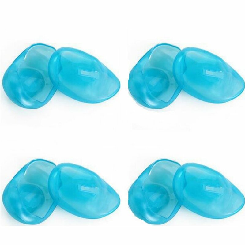 2Pcs Silicone hair dyed ear Cover Ear Protector Cover Travel Hair Color Showers Water Shampoo Perm Dye Shield