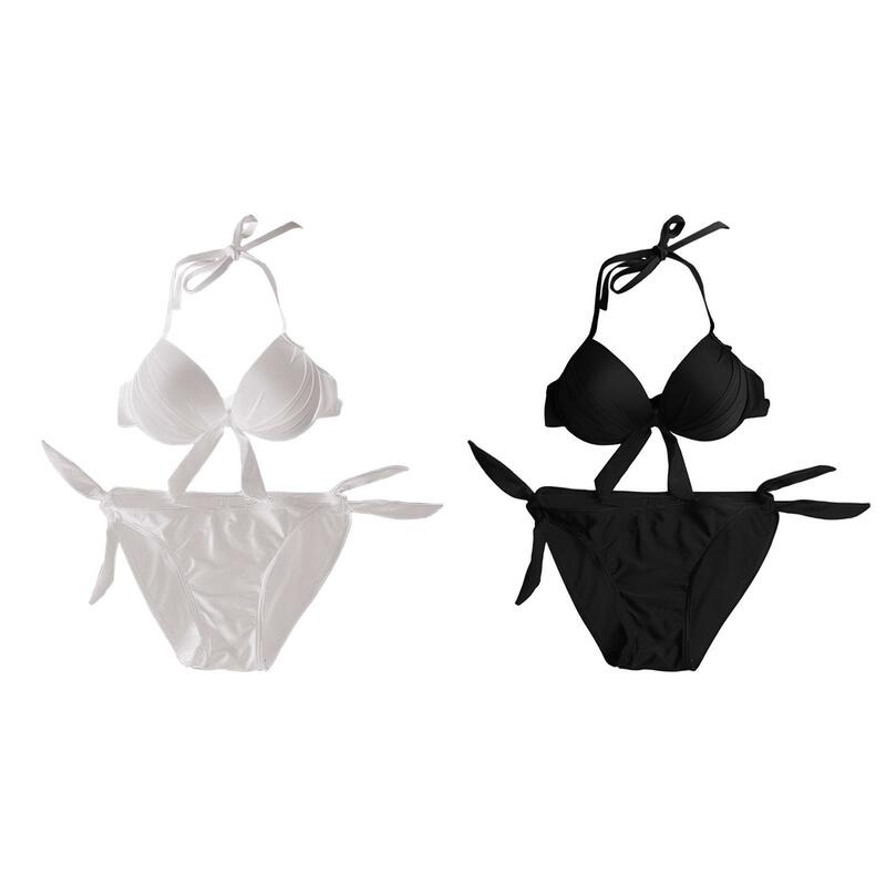 Tweedelige Badpak Bikini Sets Voor Vrouwen Badmode Driehoek Badpak Set Voor Waterpark Dames Strand Zwembad