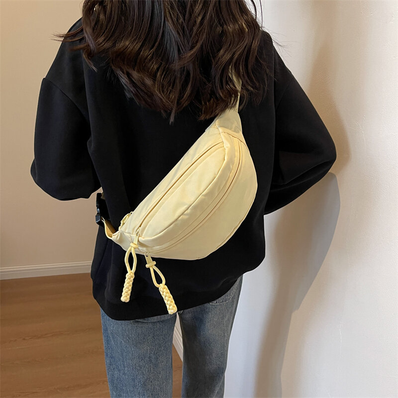 Women's Bags on Sale 2023 High Quality Autumn Versatile Nylon Waist Packs Simple,trend Lightweight and Casual Chest Pack