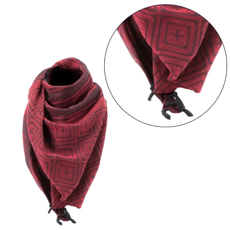 Pañuelo para cabeza que mantiene calor con estilo, perfecto para esquiar y acampar, pañuelo Unisex, bufanda elegante, chal
